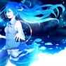 blue hair, hatsune miku, …
