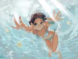 Girl in the Pool