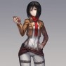 Mikasa From Attack On Tit…